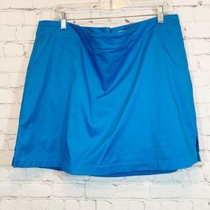 Lady Hagen Blue Athletic Golf skort Skirt pockets